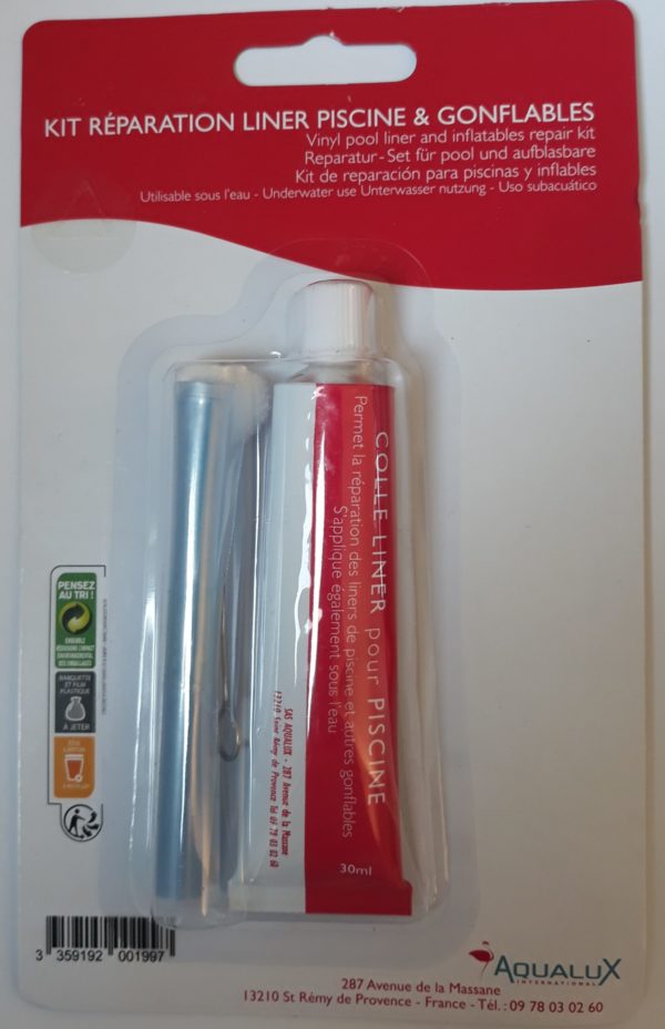 Kit Réparation Liner Piscine & Gonflables
